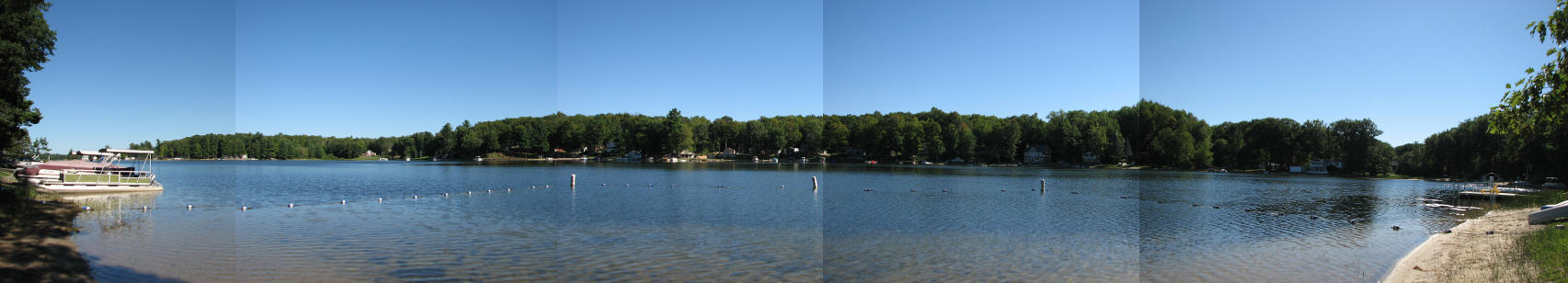 Rose Lake Forest Beach Composite